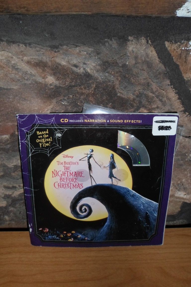 Book With CD Narration "The Nightmare Before Christmas"