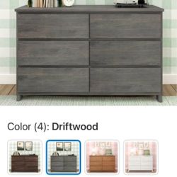 Gray Max and Lily Farmhouse Dresser