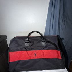 Polo Ralph Lauren Bags Polo Ralph Lauren Black And Red Duffel Bag