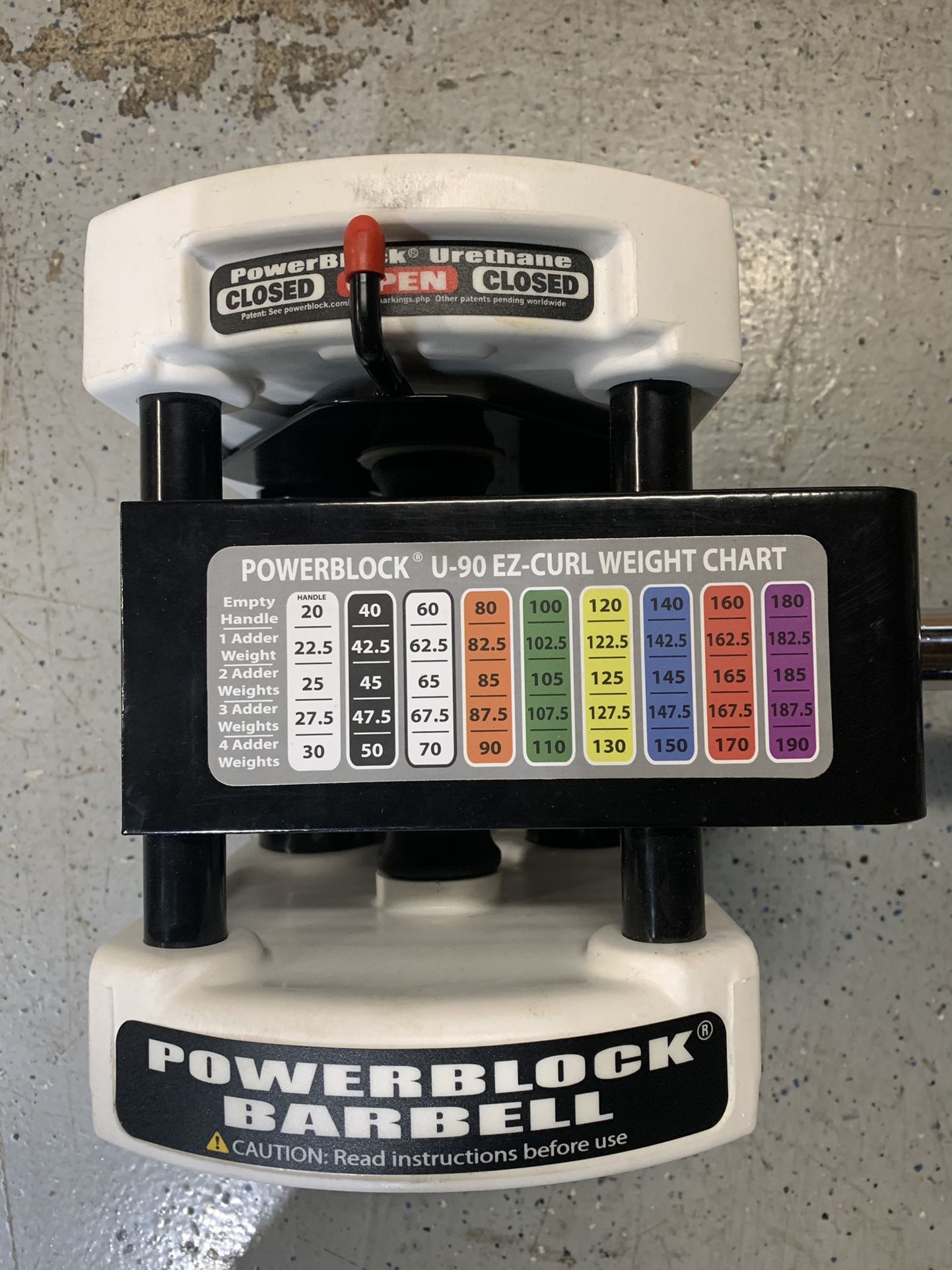 PowerBlock Pro Series EZ Curl Bar