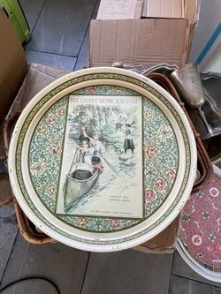 Vintage Ladies’ Home Journal August 1912 Serving Tray