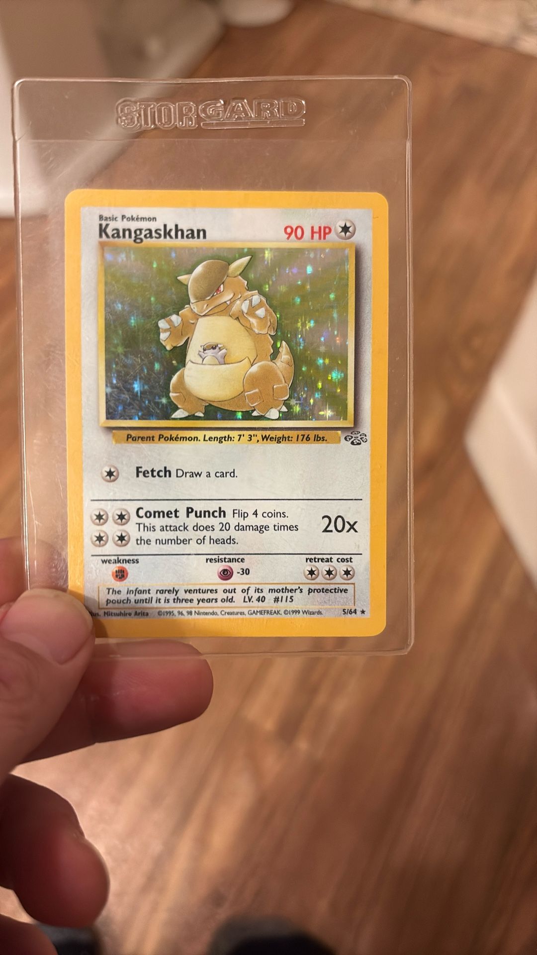 1st Edition Holographic Pokémon Card