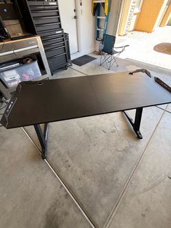 Gaming Computer Desk RGB Lighting 60” 5ft Desk