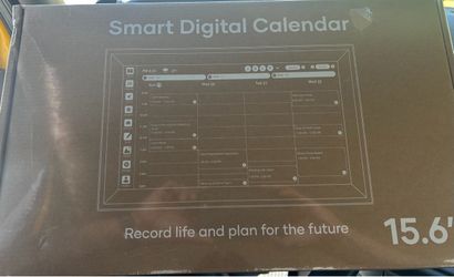 Smart Digital Calendar 15.6 Inch