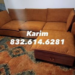 Rust Orange New Couch