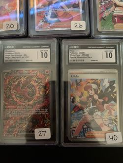 Pokemon Slabs TAG CGC PSA