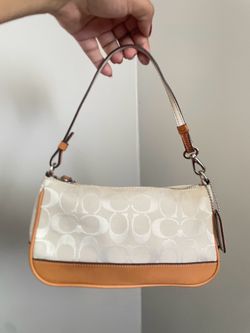 Coach White Demi Shoulder Bag