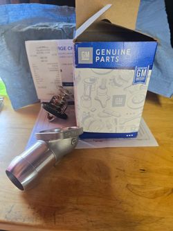 2003 Chevy Silverado 5.3 thermostat and housing.