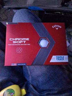 Callaway Chrome Soft Tour Performance With Soft Feel Triple Pack Technology