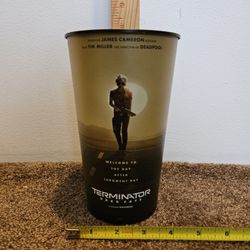Terminator Dark Fate Movie Theater Drink Cup