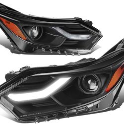 LA Zona Auto Parts 2018 to 2021 Chevy Equinox LED Projector Headlights Luces Micas Calaveras Proyectores Luz 