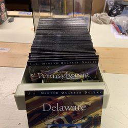 U.S. Minted Quarter Dollar.