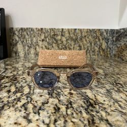 Akila Logos Sunglasses Champagne And Azure