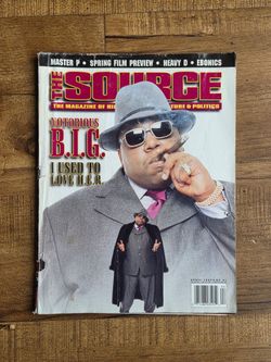 Vtg April 1997 Notorious B.I.G Cover The Source Magazine