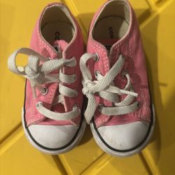 Pink Toddler Converse 
