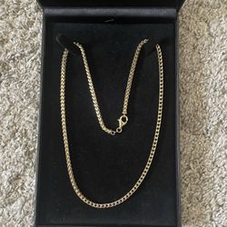 3mm 20in 14k Gold Franco Chain. (27.5g) 