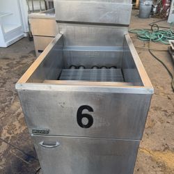 Used Pitco Commercial Gas Fryer 