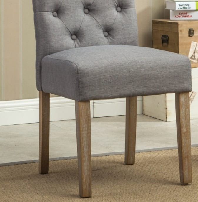 BRAND NEW
Roundhill Furniture Habit Solid Wood Tufted Parsons Dining Chair, Gray, Set of 2
Roundhill FurnitureModel: C161GY