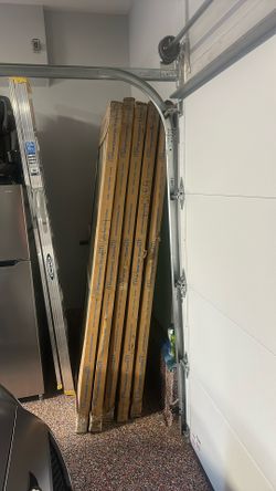 Brand new 17ft -5 Panel Panoramic Door White Vinyl