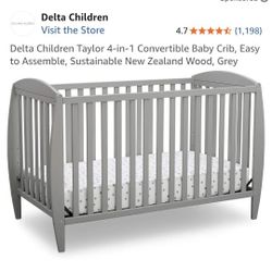 4 In 1 Convertible Crib