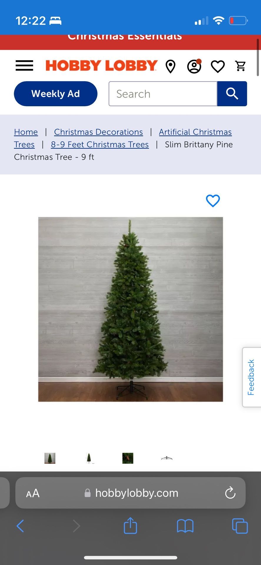 brand new christmas tree