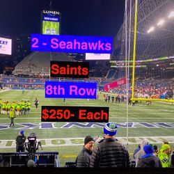 Seahawks Saints Tickets