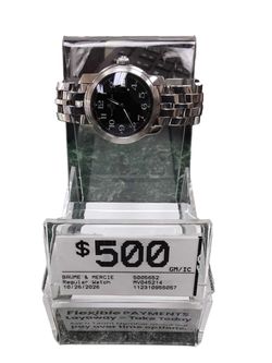 Baume & Mercier 5005652 Silver Regular Watch