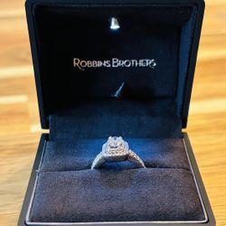 ✨NEW LOW PRICE✨2CT TW White Gold Bride Wedding Set Size 5 