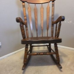 Solid Wood Rocking Chair