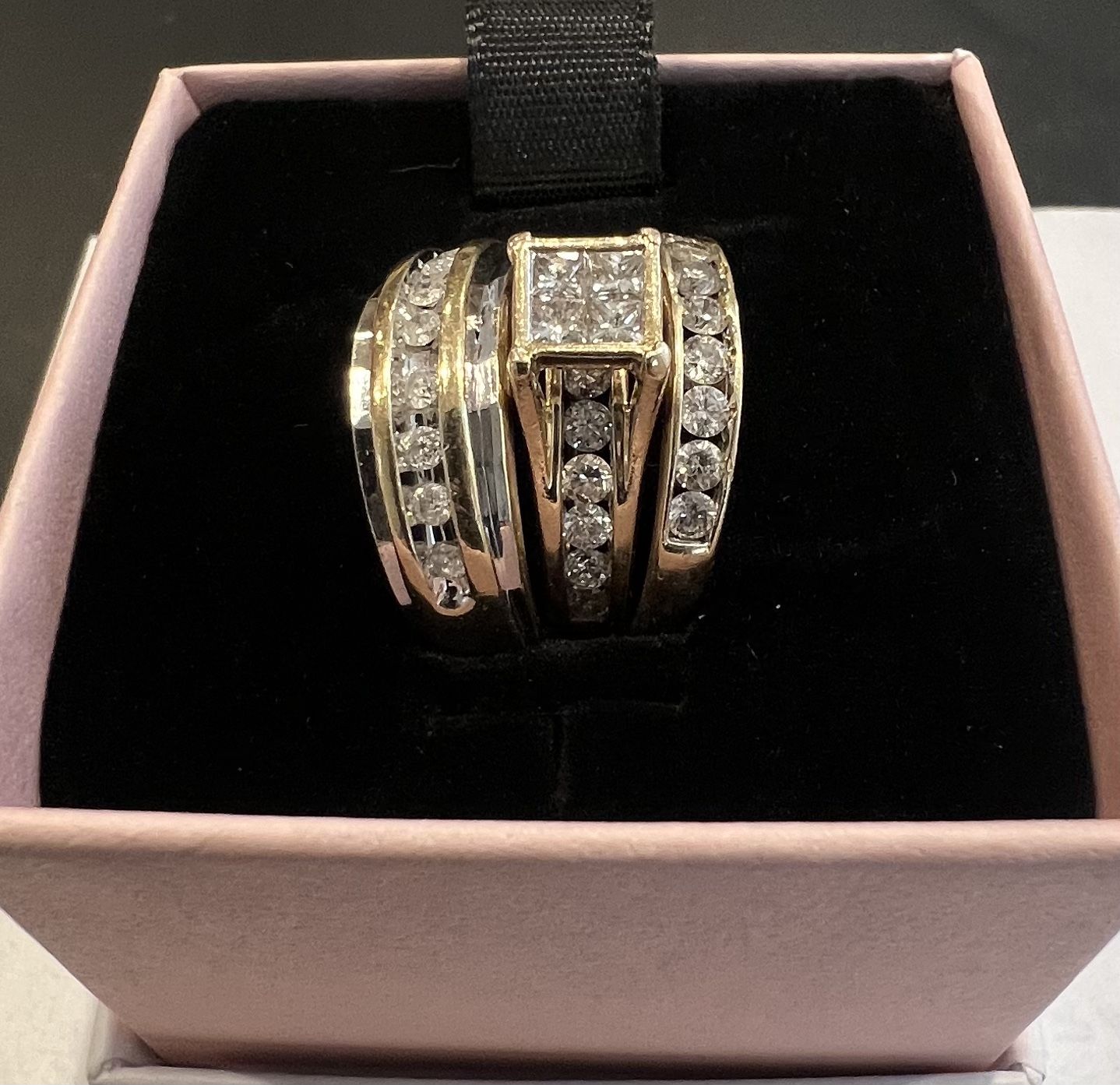 All 3 Diamond Wedding Bands Included. 14k Gold. $1,799 OBO. Original Receipt Available.