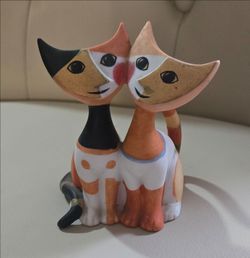 Goebel porcelain cat figurines