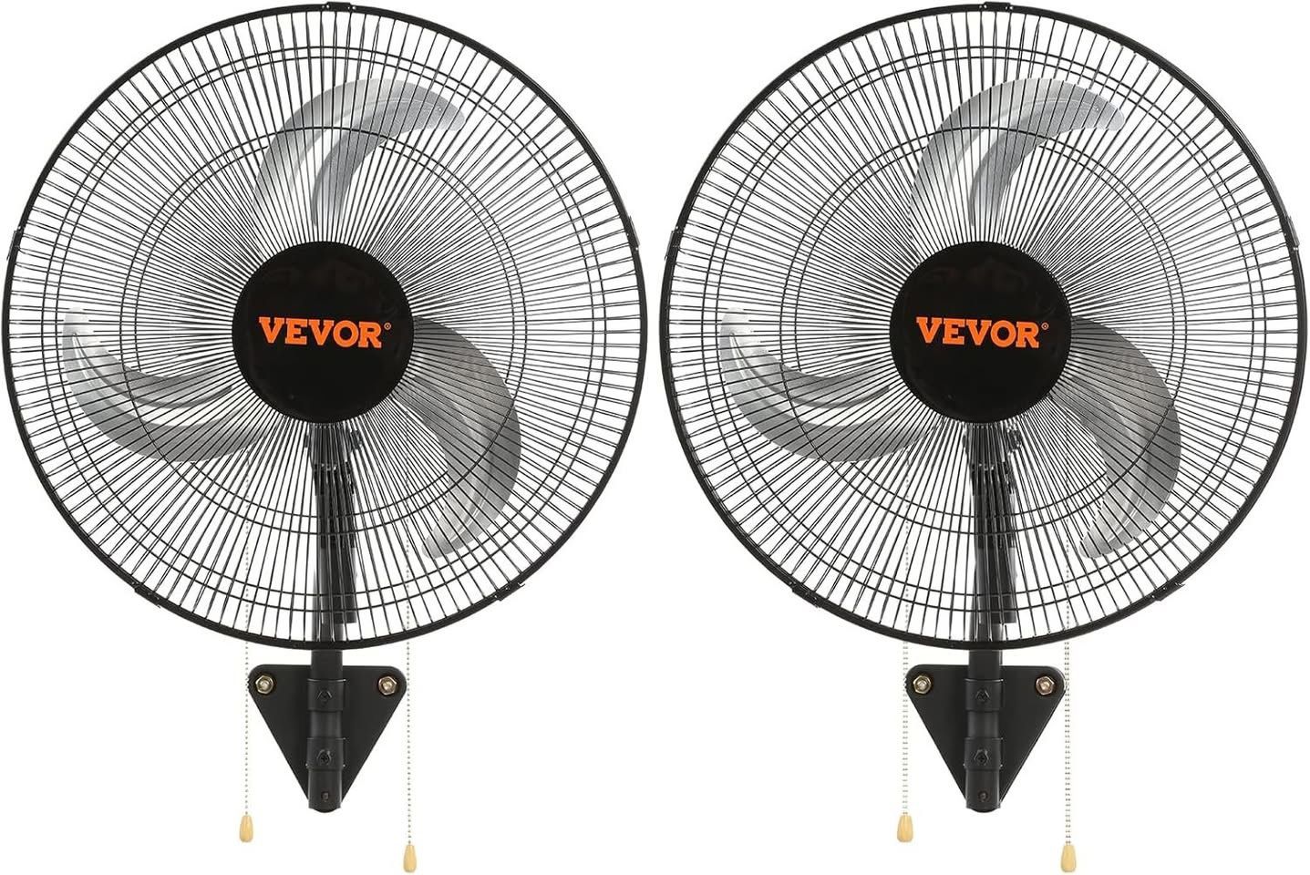 Vevor 2-Pack Wall Mount Fan