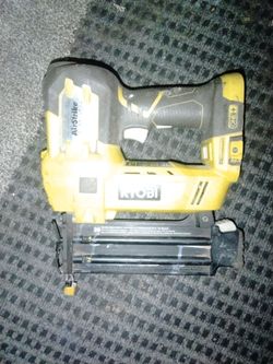 Ryobi finish nail gun 18 v