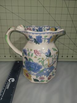 VINTAGE MANSON'S IRONSTONE PITCHER, ENGLAND, NEW