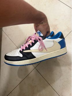 Jordan 1 Low Travis Scott x Fragment