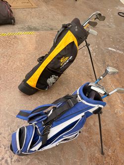 Golf bags and clubs-youth
