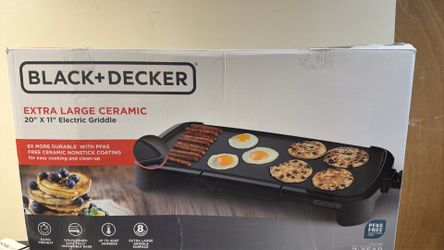Black & Decker extra large Ceramic 20”X 11” Electric Griddle