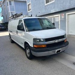 Cargo van 2010 Chevy Express extended van