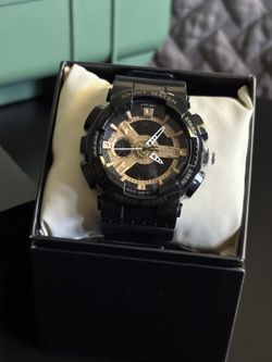 Activa X Invicta Black and Gold Digital Sport Watch