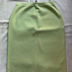 Giorgio Armani Sage Green Pencil Skirt (new)