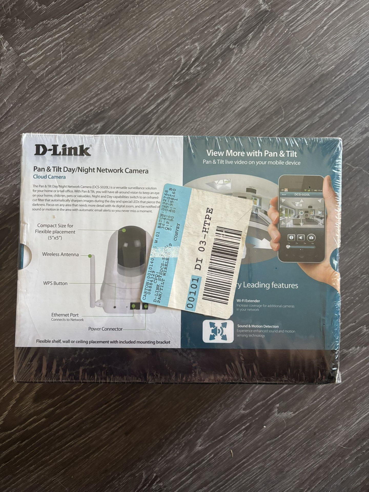 D Link Pan And Tilt Day/Night Network Camera