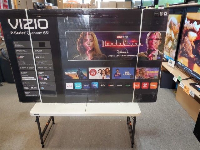 VIZIO 65 INCH P SERIES QUANTUM QLED TV'S 120HZ FULL ARRAY TOP RATED IN STOCK W/WARRANTY - PAYMENT PLANS