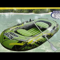 Inflatable fishing boats