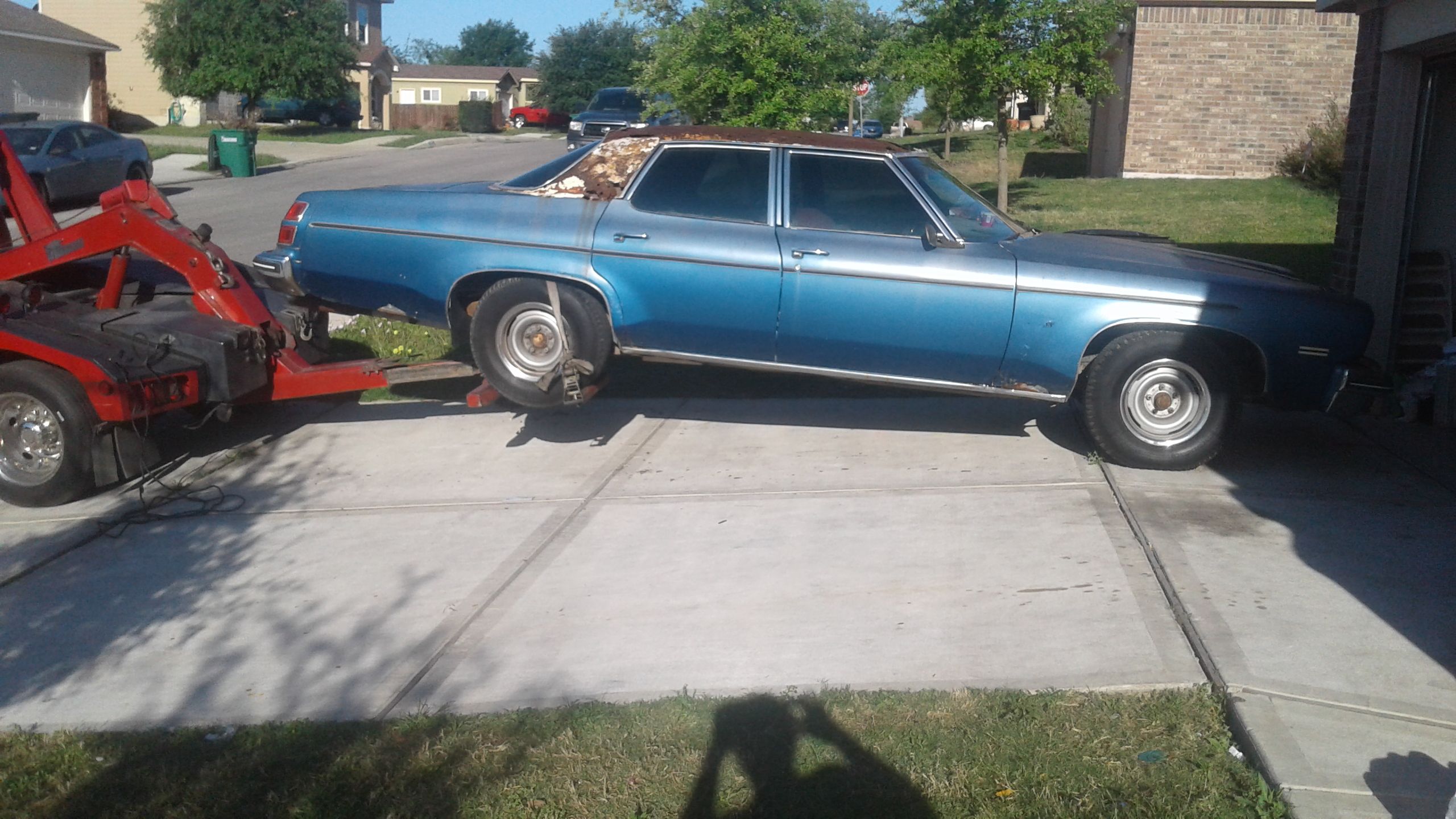 1974 OLDSMOBILE DELTA 88 FOUR DOOR OLD SCHOOL