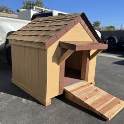 Wood Structure, Dog House Start;