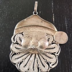 Vintage Sterling Silver 925 Christmas Ornaments 