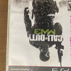 Sony Ps3 Cod Mw3