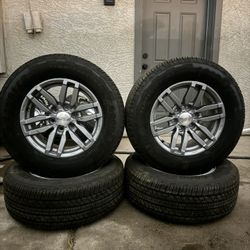 Silverado 6x5.5 17” Wheels 