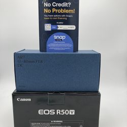 Canon R50 V Camera w/ Sigma 17-40mm F1.8 Lens - SALE 6/20