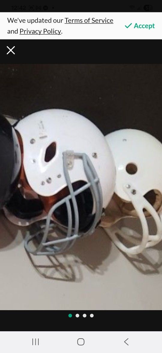 Football Helmets 100.00 For All
